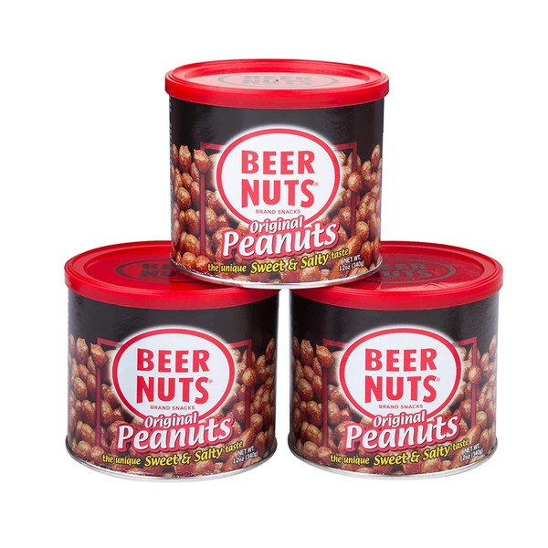 BEER NUTS Original Peanuts - Travel Size Sweet & Salty