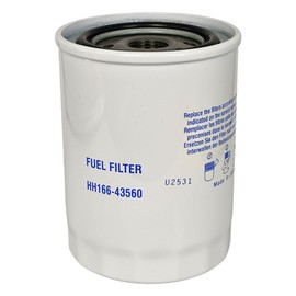 XYZIL Fuel Filter 16631-43560 HH166-43560 for Kubota KX080-3T SVL75 SVL75-2 SVL75-2C SVL75C SVL90 SVL90C M6800 M7580 M8200 M8540 M8560 M8580 M9000 M9540 M9580 M9960 (1X)