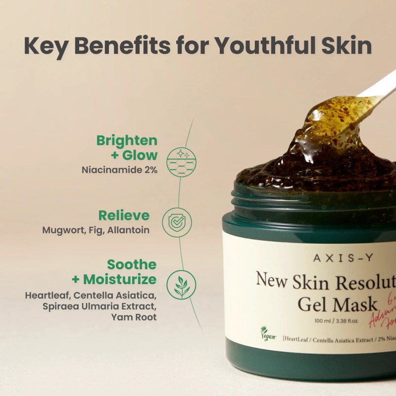 AXIS-Y [AXIS-Y]New Skin Resolution Gel Mask 100ml