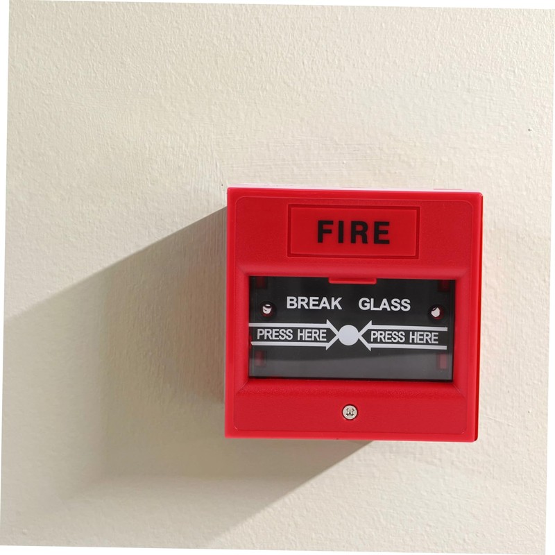 TEHAUX 3pcs Glass Break Alarm Emergency Exit Control for Fire