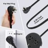 4 LEAF Barra de Alimentación con USB C Carga Rápida
