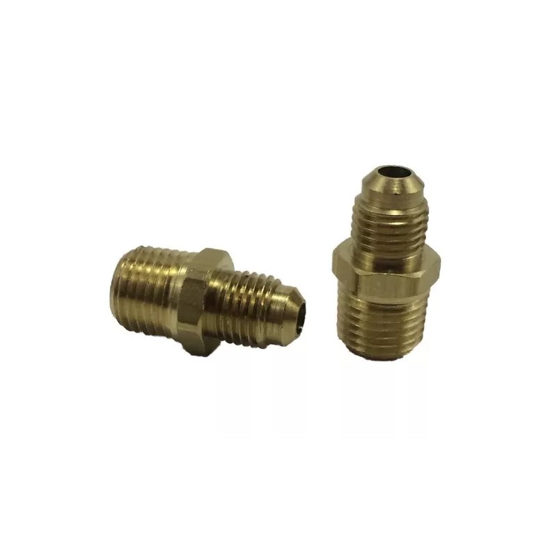 Acugauge® 5x Backflow Quick Test Cock Adapters Brass 1/4" in.