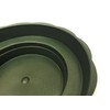 INERRA Floral Junior Bowls - Green Round Plastic Florist Dishes