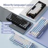 ZIFRIEND AG61 60% Layout Mini Gaming Mechanical Keyboard Wired Customized