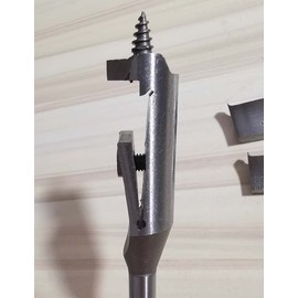 22-77mm Adjustable Spade Bit Expansive Flat Woodworking Boring Drill Bit Blades Cutters Set