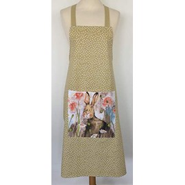 Alex Clark Hare and Poppies Apron