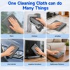 5-Pack Magic Cleaning Cloth, Lint-Free Microfiber Cleaning Cloths