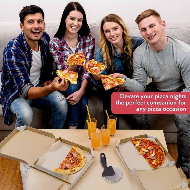 HiFEN® Stainless Steel Pizza Cutter Wheel – Sharp, Durable &