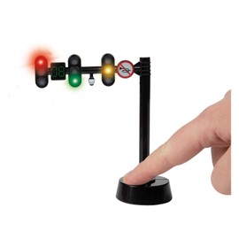 UMKY Above the Road Traffic Light Toy with Lights and Sounds for Kids Educational Pretend Play Early Learning Road Light Safety for Children Boys and Girls