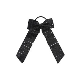 EMC Sports Metallic Bow, Black, One Size fits All