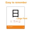 242 Basic Japanese Kanji Flash Cards (JLPT N4 & N5)