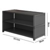 Dormitory Shoe Rack, 3-Tier Small Shoe Rack for Closet and