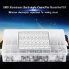 24 Values 400 Pieces SMD Aluminium Electrolyte Capacitor Assortment with