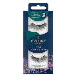 Eylure Eco Lash & Stash False Eyelashes Vegan Faux Mink- LASH'D UP
