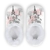 Dussdil Paris Romance Kids Boys Girls Slippers Eiffel Tower Spa