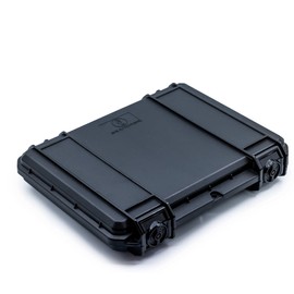 Evergreen 85 Document Discrete Locking Storage Protective Case - Ideal for Harsh Environments, Flooding, Boating, Smoke Proof, Travel Safe/Mil Spec/Waterproof/USA Made - for Documents (Black)