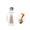 3 Pcs Piping Nozzle #81 – Specialty Petal Piping Tip
