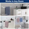 NearMoon Towel Bar, Bath Accessories Premium Thicken Stainless Steel Square