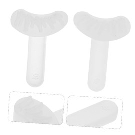 Baluue 5pairs Reusable Bottom Eyelash Stamp Tool Lower Lash Makeup Assistant for Beginners Quick Application for Dramatic False Eyelash Effect for Practice and Consistent Results