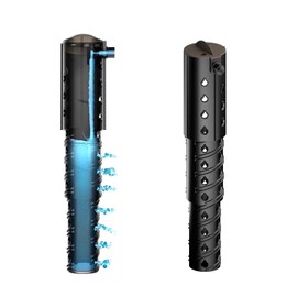 Root Quencher - Deep Underground Dripper, Tree & Plant Root Watering Drip Irrigation & Fertilizer Stake (1/2" Female NPT Compatible with All Connectors, Water Hose, Drip & PVC) Large 1Pack (Large 1pk)