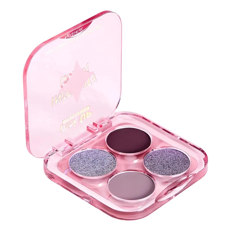 Cuarteto De Sombras Para Ojos Paleta Intensity Glam Pink Up
