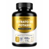 Citrato De Potasio Puro Well Rounded 120 Cápsulas, Suplemento Mineral,
