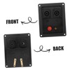 LALAFINA 2pcs Speaker Box Terminal Connector Kit Reliable Speaker Enclosure