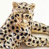 <Leopard (each color)> Pierce Jewelry Box (Black)