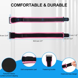 supregear IT Band Strap, Adjustable Iliotibial, Knee, Thigh, Hip & ITB Syndrome Compression Wrap Support, Breathable Patellar Tendonitis and Osgood Schlatters Stabilizer Brace for Men and Women