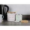Purely Home Yellow Polka Dots Decaf Storage Canister - Spotty