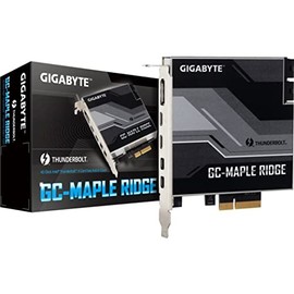 GIGABYTE GC-MAPLE RIDGE (Intel/Thunderbolt 4/ JHL 8540 Controller/ 2x USB Type-C/ 1x DisplayPort 1.4/ 2x Mini DisplayPort/ Max Bandwidth 40GB/s/ PCle Card)