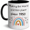 1950 75th Birthday Gifts for Women Men 75th Coffee Mugs