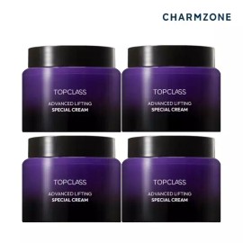Charmzone 탑클래스 8세대 어드밴스드 리프팅 스페셜크림 100ml (수분/젤크림) 4개 Top Class 8th Generation Advanced Lifting Special Cream 100ml (Moisture/Gel Cream) Set of 4