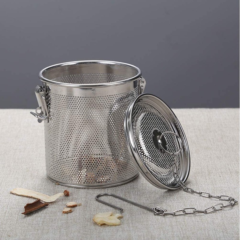 zalati Spice Strainer 1.3L Food Strainer Spice Filter Stainless Steel