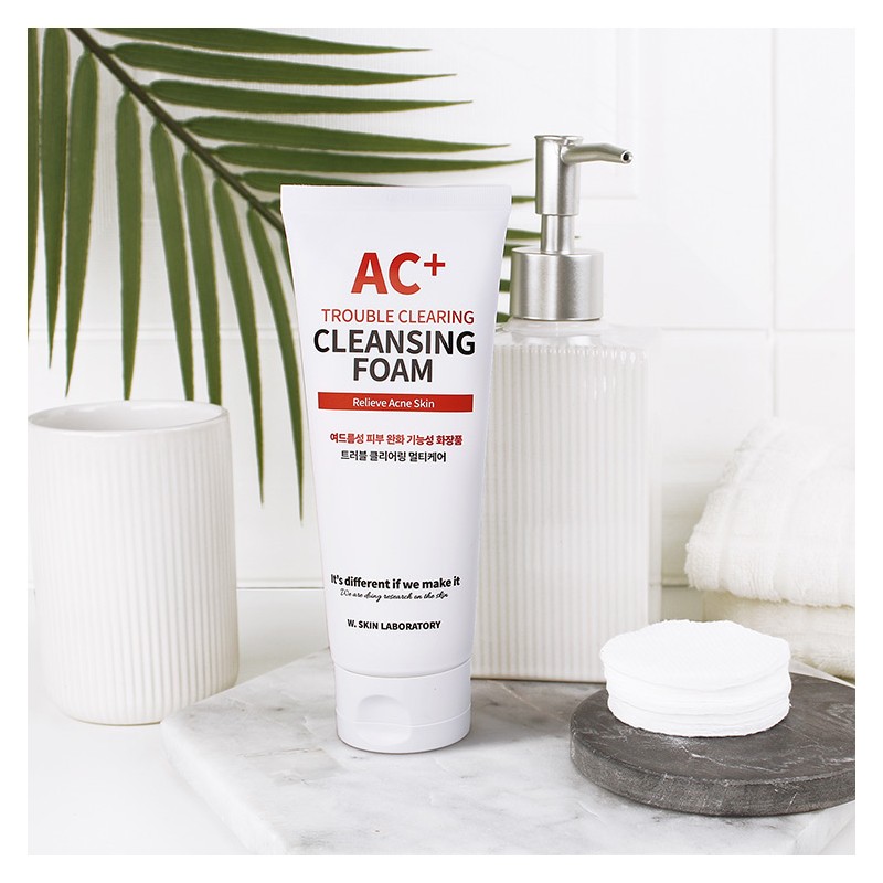 W Skin Research Institute [1+1] AC+ Trouble Clearing Functional Cleansing