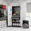 GangMei Metal Garage Storage Cabinet with Locking Doors and Adjustable
