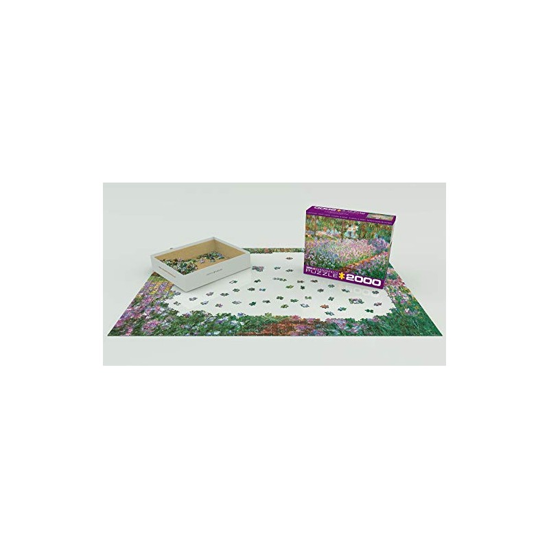 EuroGraphics The Artist's Garden by Claude Monet Puzzle (2000 Piece)