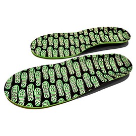 Shred Soles Performance Skateboarding Insoles (Small Men 5-7 Women 6-8)