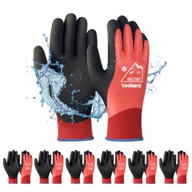 OriStout Waterproof Winter Work Gloves for Men and Women, Touchscreen, Freezer Gloves, Thermal Insulated, for Cold Weather
