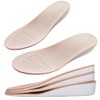 Height Increase Insole, 1 Pair of Increased Shoe Insoles, Breathable,