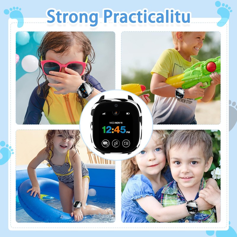 Suoman 3-Pack for Verizon Gizmo Watch 3 Case, [ Durable