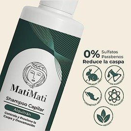 Shampoo Capilar Alquitrán Psoriasis, Caspa Matimati 425ml                                                                                             