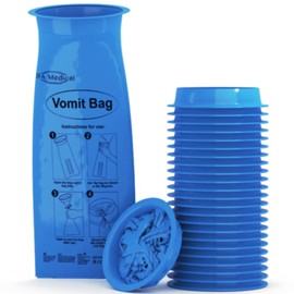 JFA Medical Disposable Sick/Vomit Bags – Pack of 25