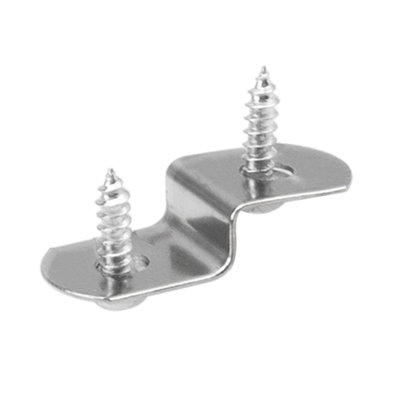 Rrina 60Pcs Offset Canvas Clips with Screws Heavy Duty Picture