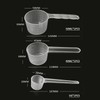 3 Measuring Spoons, Measuring Spoon 50ml, 40ml, Measuring Spoon 5g,