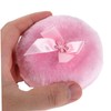 Healeved Extra Large Fluffy Body Duster Puff with Glass Container