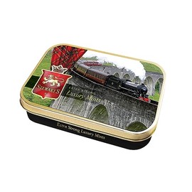 Stewart's - Glenfinnan Steam Train Tin filled with Extra Strong Mints (40g) - Cool Refreshing Peppermint Flavour For Instant Breath Freshness, Pocket Sized Collectable Tins, Ideal for Gifting