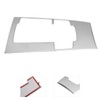 Gear Shift Panel Frame Trim Stainless Steel Decor Replacement for