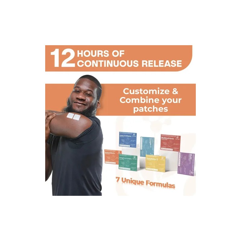 Nutri-patch Parche Topico Con Vitamina C, Nac Y Glutatión N/a