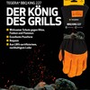 Tegera 227 BBQ King - Grillhandschuh Aus Hochwertigem Hitzebeständigem Leder
